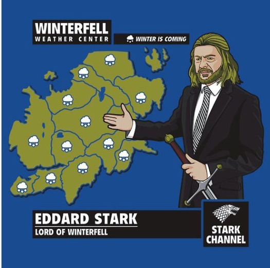 Starks Winter Is Coming
